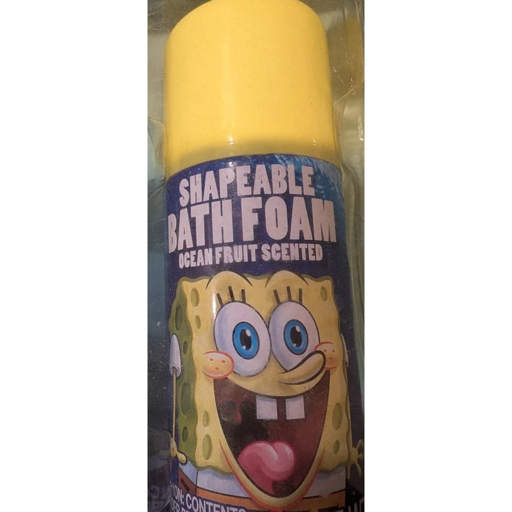 Vintage SpongeBob Bath Time Shave Set NIB Nickelodeon Y2K Nostalgia